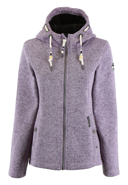 Schmuddelwedda Damen Strickfleecejacke