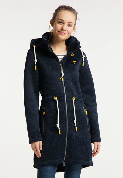 Schmuddelwedda Women's Knitted Fleece Coat