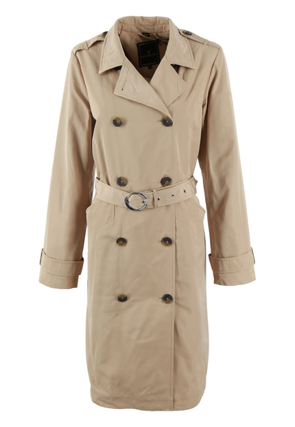 Dreimaster Klassik Damen Trenchcoat