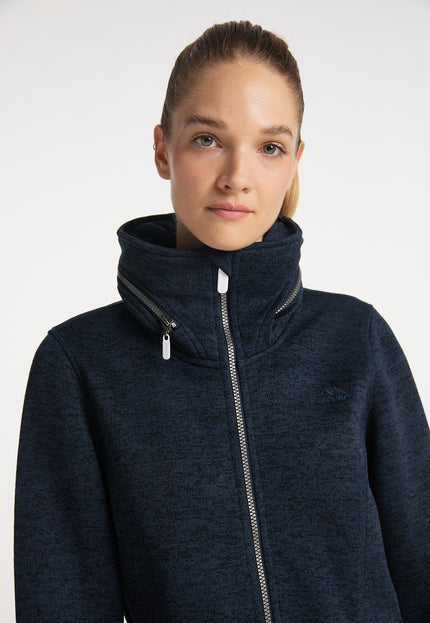 ICEBOUND Damen Strickfleece-Mantel