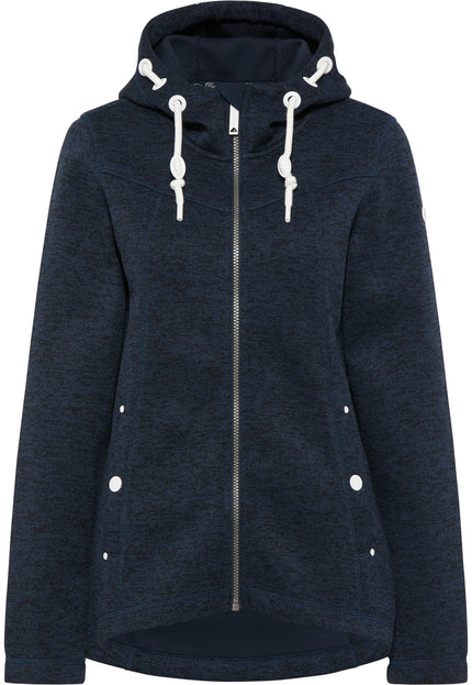 Dreimaster Maritim Damen Strickfleecejacke