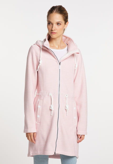 ICEBOUND Damen Strickfleece-Mantel