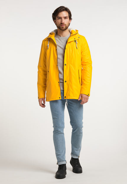 Schmuddelwedda Men's Rain Jacket With Teddy Lining