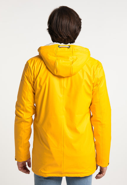 Schmuddelwedda Men's Rain Jacket With Teddy Lining