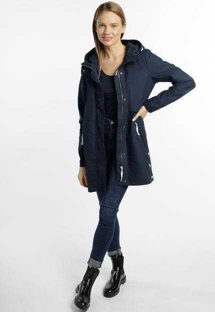 Dreimaster Maritim Women's Transitional Cotton Coat