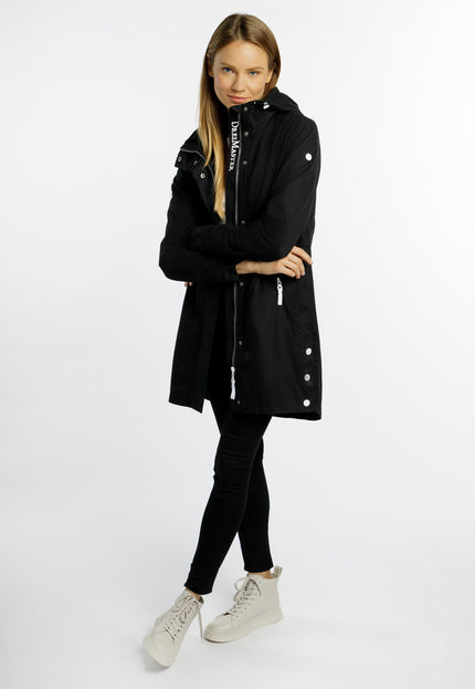 Dreimaster Maritim Women's Transitional Cotton Coat