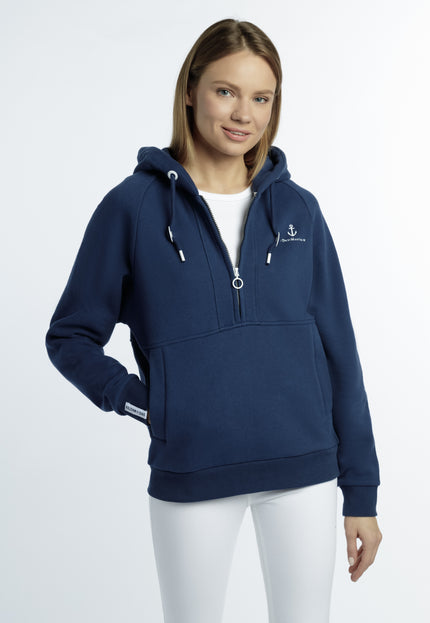 Dreimaster maritim Damen-Zip-Hoodie