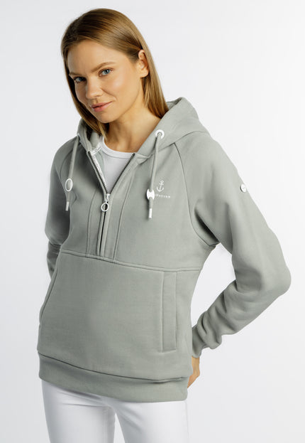 Dreimaster maritim Damen-Zip-Hoodie