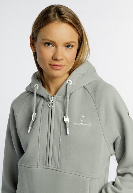 Dreimaster maritim Damen-Zip-Hoodie