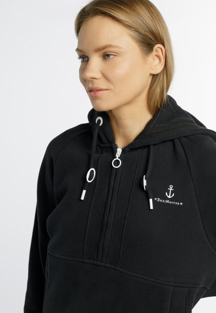 Dreimaster maritim Damen-Zip-Hoodie