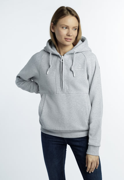 Dreimaster maritim Damen-Zip-Hoodie