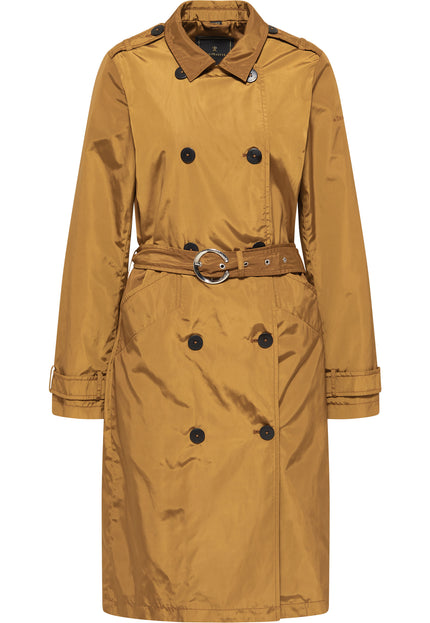 Dreimaster Klassik Damen Trenchcoat