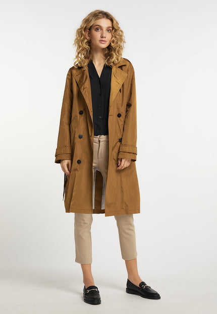 Dreimaster Klassik Damen Trenchcoat