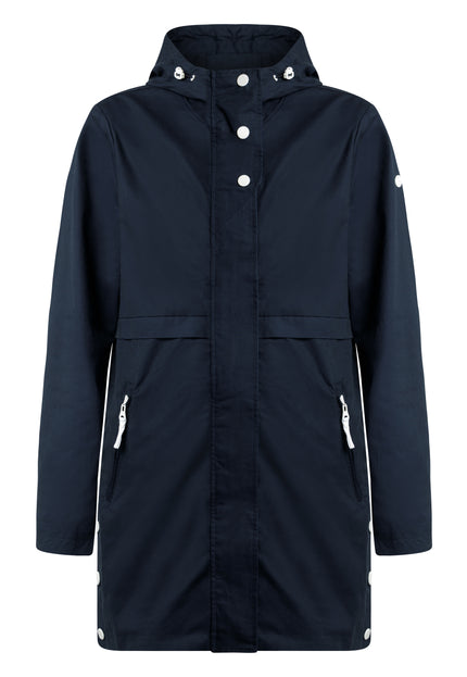 Dreimaster Maritim Women's Transitional Cotton Coat