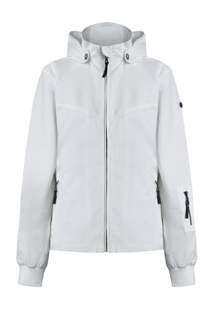 Dreimaster Maritim Women's Transition Jacket Made Of Cotton