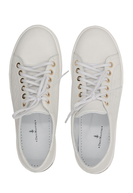 Dreimaster maritim Women's Leather Sneakers