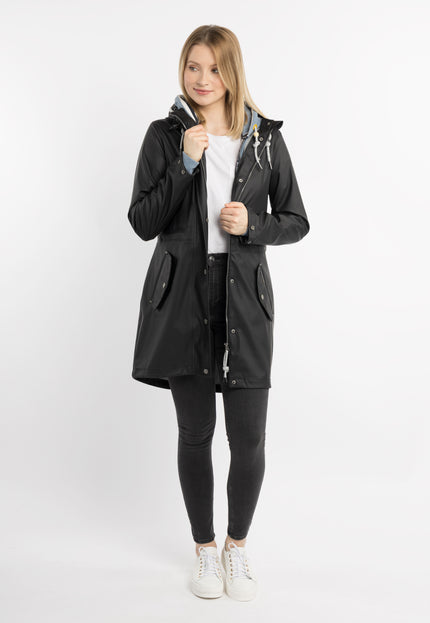 Schmuddelwedda Damen 3-in-1 Regenmantel