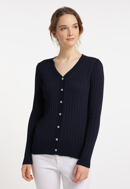 DreiMaster Maritim Women's Cardigan With Button