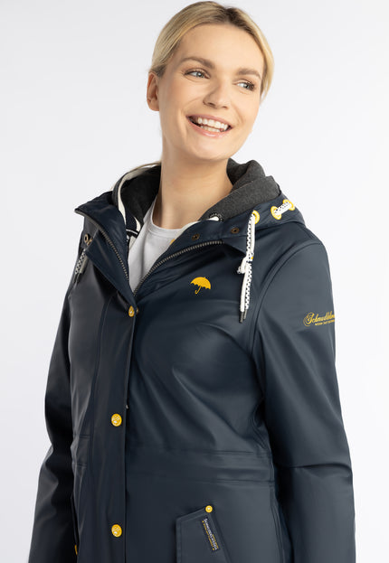 Schmuddelwedda Damen 3-in-1 Regenmantel