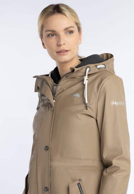 Schmuddelwedda Damen 3-in-1 Regenmantel