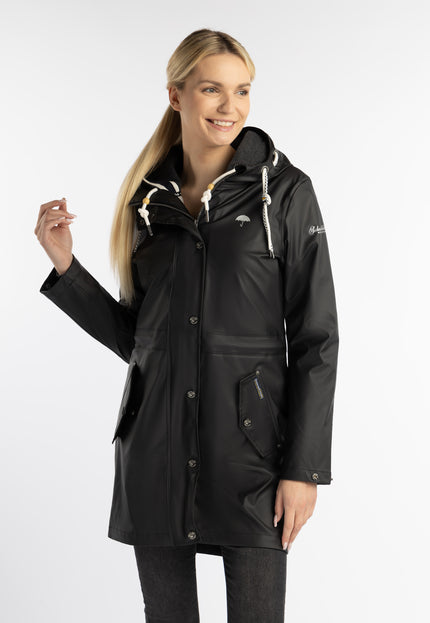 Schmuddelwedda Damen 3-in-1 Regenmantel