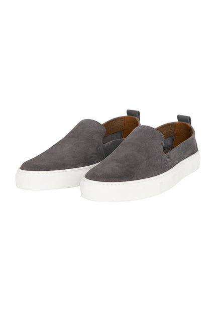 DreiMaster Maritim Men's Leather Slip Ons