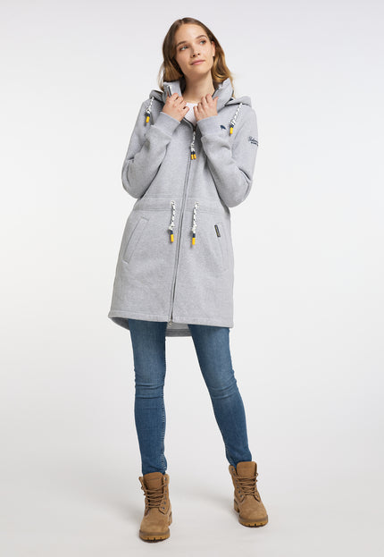 Schmuddelwedda Damen Lang Sweatjacke