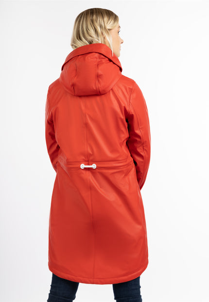 DreiMaster Maritim Women's Raincoat With Teddy Lining