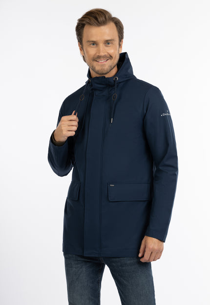 Dreimaster Klassik Herren-Regenjacke – recyceltes Material