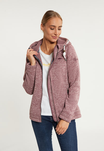 Schmuddelwedda Damen Strickfleecejacke