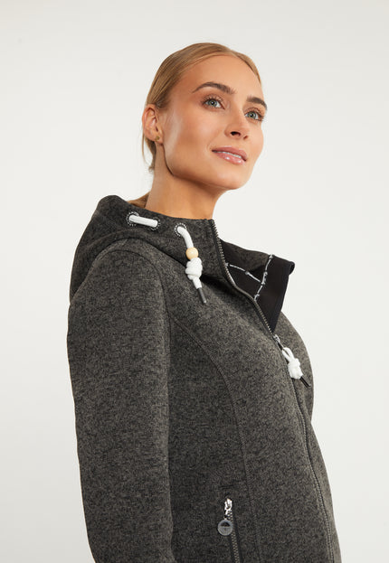 Schmuddelwedda Damen Strickfleecejacke