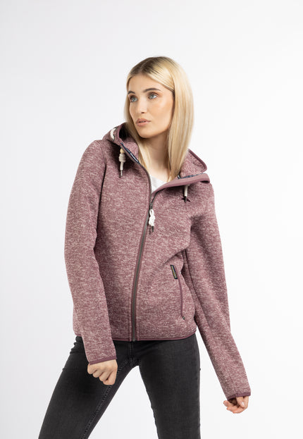 Schmuddelwedda Damen Strickfleecejacke