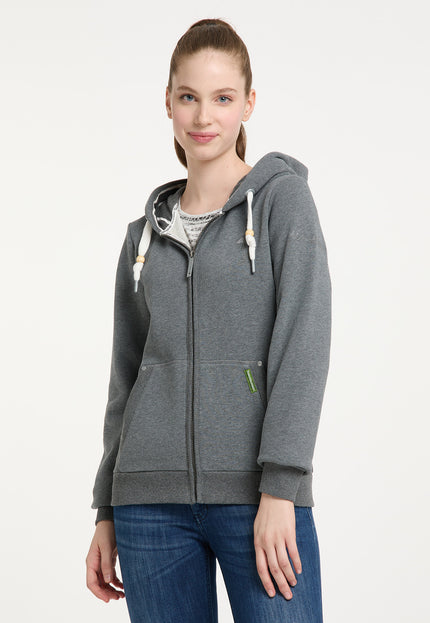 Schmuddelwedda Damen Sweatjacke aus Bio-Baumwolle