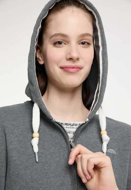 Schmuddelwedda Damen Sweatjacke aus Bio-Baumwolle