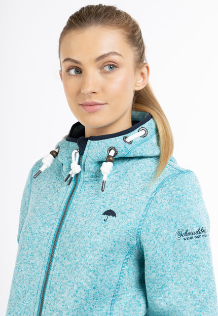 Schmuddelwedda Damen Strickfleecejacke