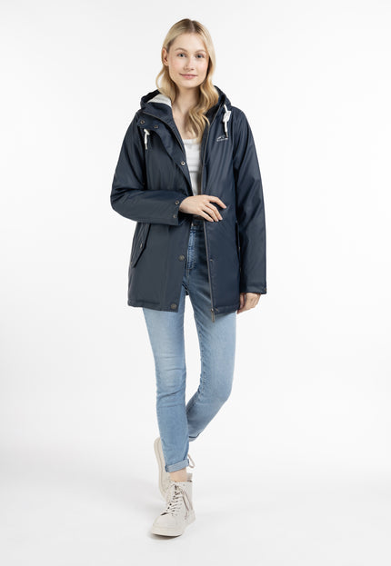 ICEBOUND Damen gepolsterte Regenjacke