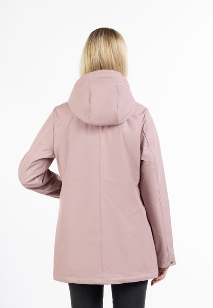 Schmuddelwedda Damen Regenjacke mit Kunstfellfutter