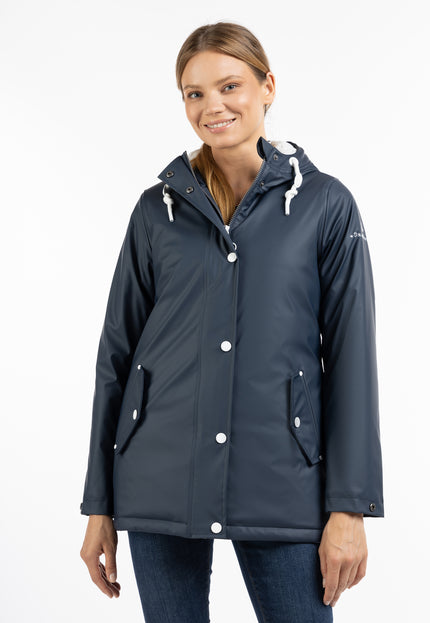 Dreimaster Maritim Damen Regenjacke mit Wattierung