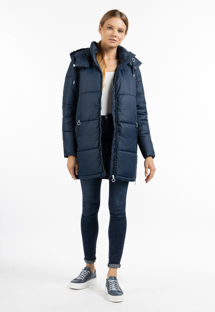 Dreimaster Maritim Damen Parka mit Wattierung