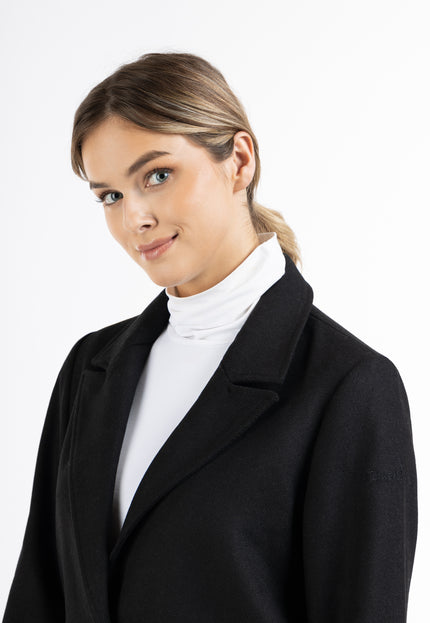 Dreimaster Klassik Damen-Blazer aus langer Wollmischung