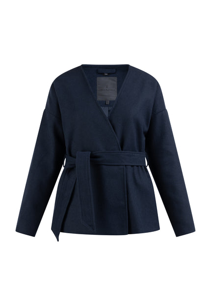 DreiMaster Klassik Women's Transitional Jacket Made From A Wool Blend