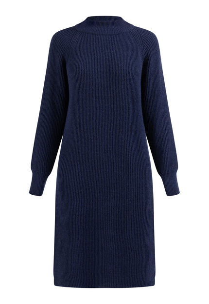 DreiMaster Vintage Women's Knit Long Sleeve Midi Dress