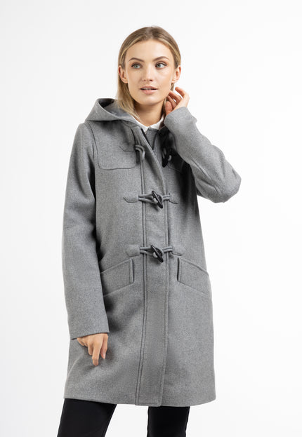 Dreimaster Klassik Women's Wool Blend Duffle Coat