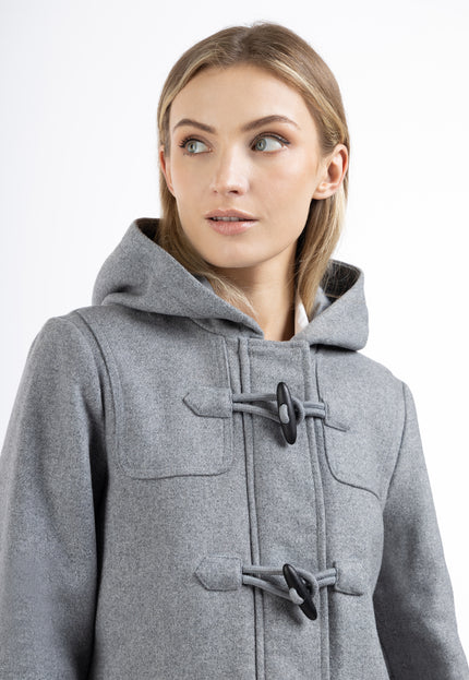 Dreimaster Klassik Women's Wool Blend Duffle Coat