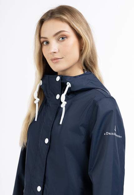 Dreimaster Maritim Damen Regenjacke mit Innendruck