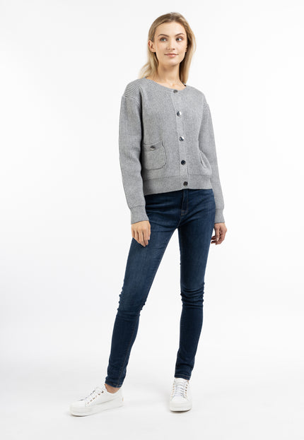 Dreimaster maritim Damen Cardigan mit Knopf