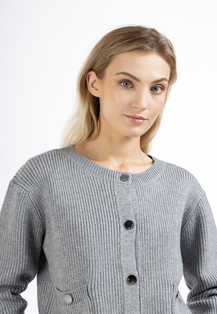 Dreimaster maritim Damen Cardigan mit Knopf