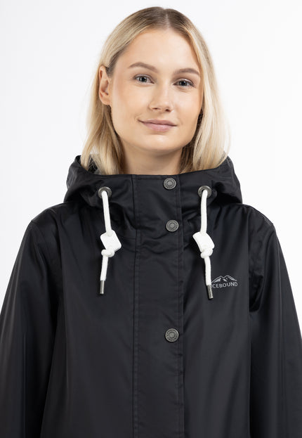 ICEBOUND Women's Rain Jacket With Interior Print