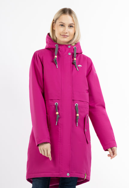 Schmuddelwedda Damen-Winterparka aus recyceltem Polyester