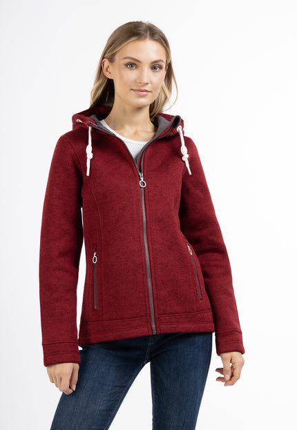 Dreimaster Maritim Damen Strickfleecejacke